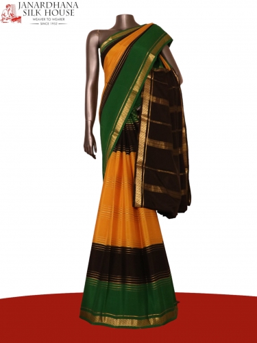 Exclusive Veldhari Mysore Crepe Silk Saree